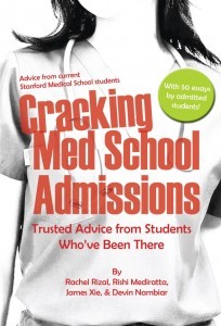Cracking Medial School Admissions book
